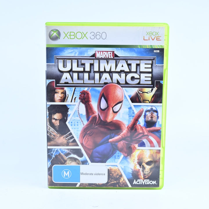 Marvel: Ultimate Alliance - Xbox 360 Game + Manual - PAL - MINT DISC!