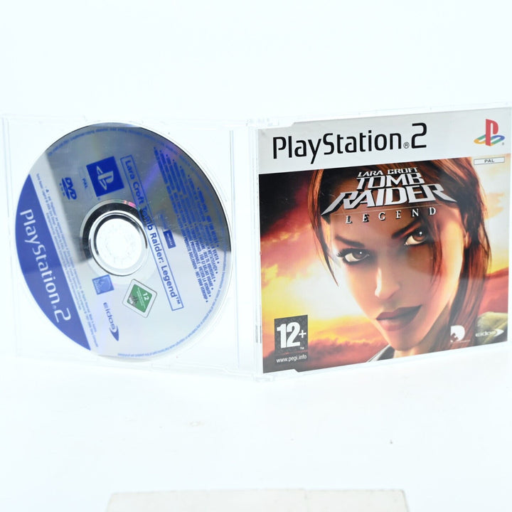 Lara Croft Tomb Raider Legend Promo Disk- Sony Playstation 2 / PS2 Game + Manual