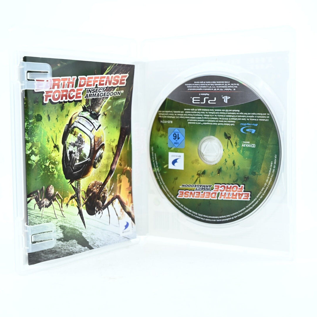 Earth Defense Force - Sony Playstation 3 / PS3 Game + Manual - FREE POST!