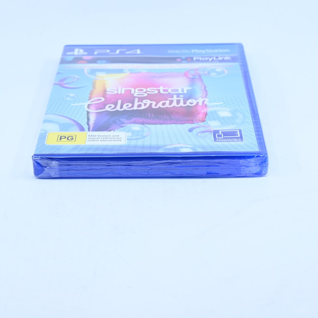 SEALED! SingStar Celebration - Sony Playstation 4 / PS4 Game - MINT DISC!