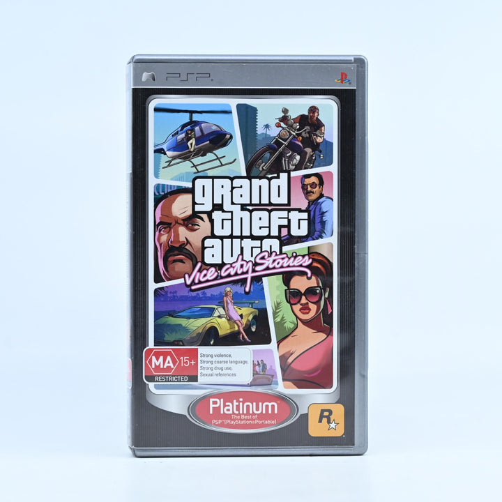 Grand Theft Auto Vice City Stories - Sony PSP Game + Manual - FREE POST!