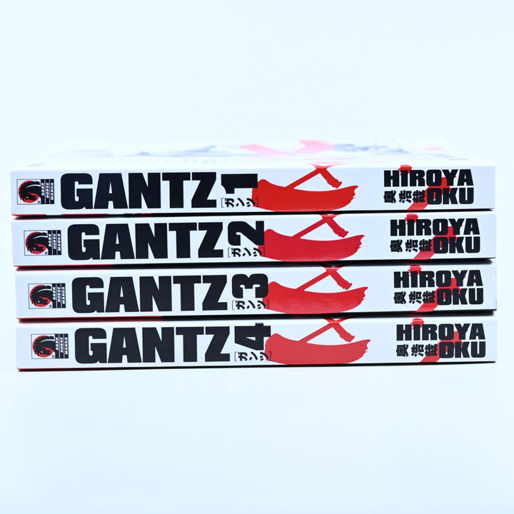 Gantz - Volumes 1-4 - Hiroya Oku - Dark Horse - Manga