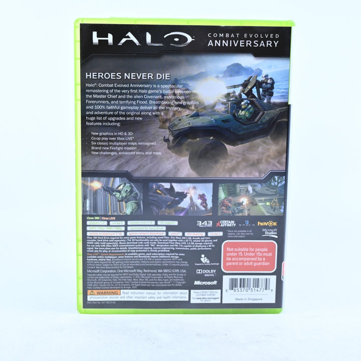 Halo: Combat Evolved Anniversary - Xbox 360 Game + Manual - PAL - MINT DISC!
