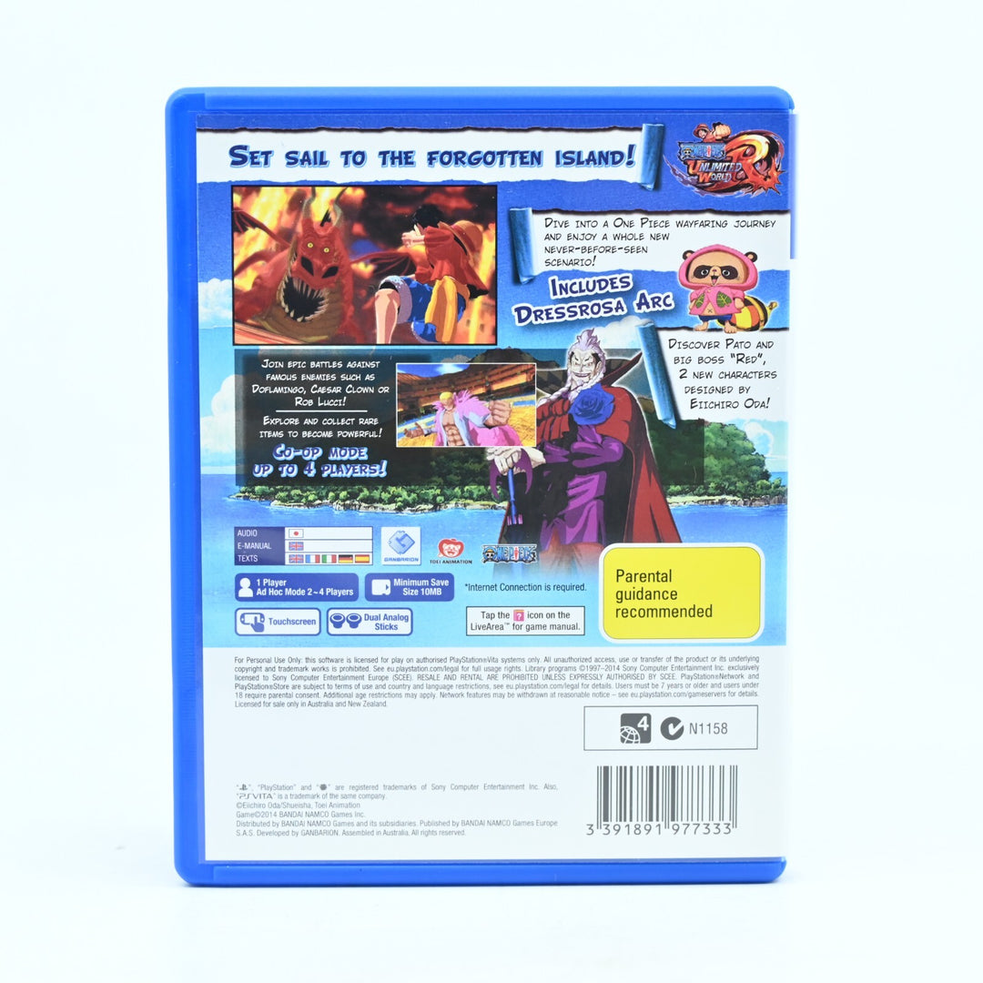 One Piece: Ultimate World Red - Sony PS Vita Game - FREE POST!