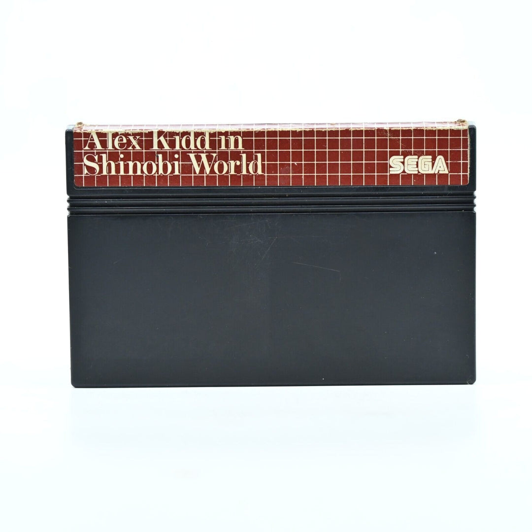 Alex Kidd in Shinobi World - Sega Master System Game - Cartridge Only - PAL