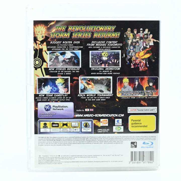 Naruto Shippuden: Ultimate Ninja Storm Revolution - Sony Playstation 3/ PS3 Game