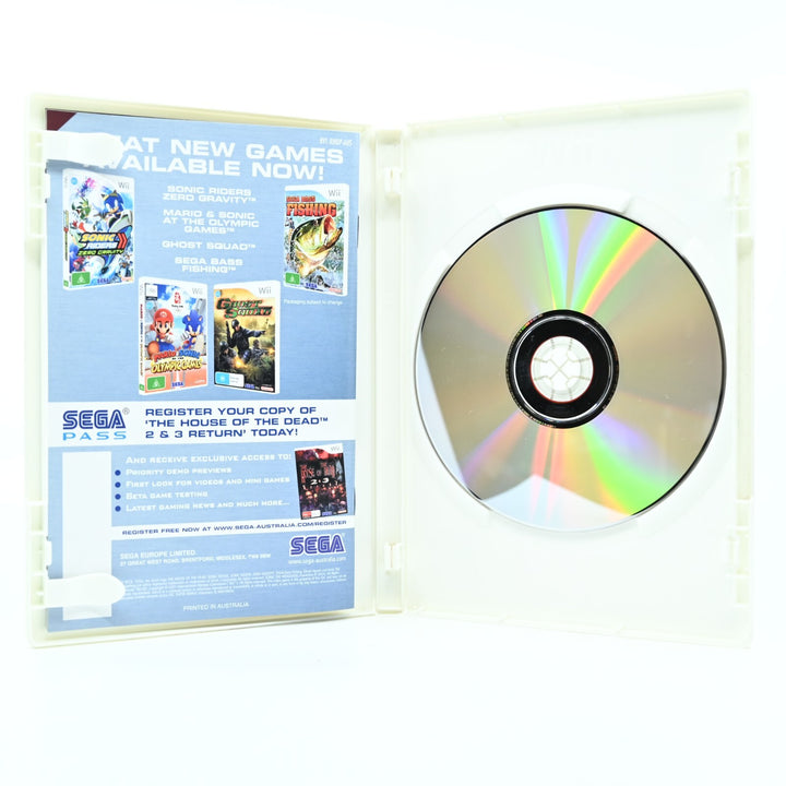 The House of the Dead 2 &amp; 3 - Nintendo Wii Game - PAL - FREE POST!