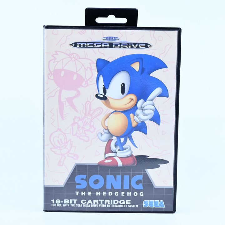 Sonic the Hedgehog - Sega Mega Drive Game + Manual - PAL - FREE POST!