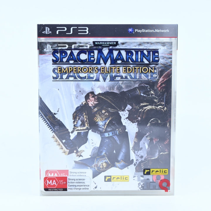 Warhammer 40K: Space Marine - Sony Playstation 3 / PS3 Game + Manual - FREE POST