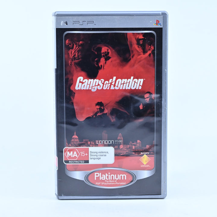 Gangs of London - Sony PSP Game + Manual - FREE POST!