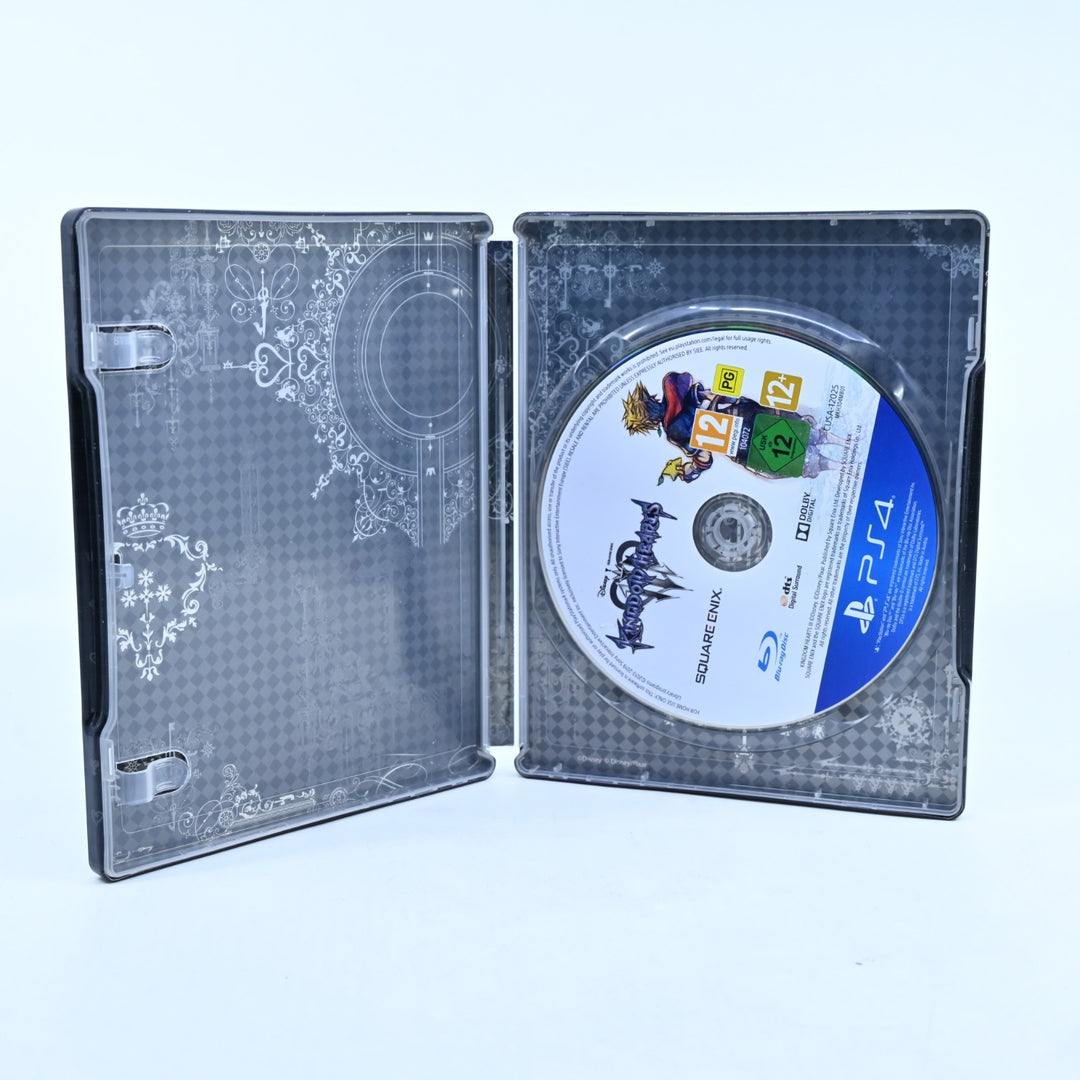 Kingdom Hearts III - Sony Playstation 4 / PS4 Game + Steelbook - MINT DISC!