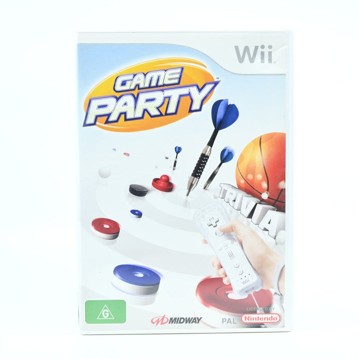 Game Party - Nintendo Wii Game + Manual - PAL - MINT DISC!