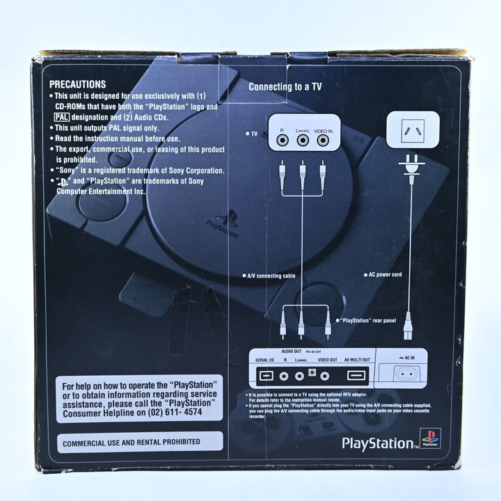 Audiophile SCPH-1002 - Sony Playstation 1 / PS1 Boxed Console - PAL - FREE POST!