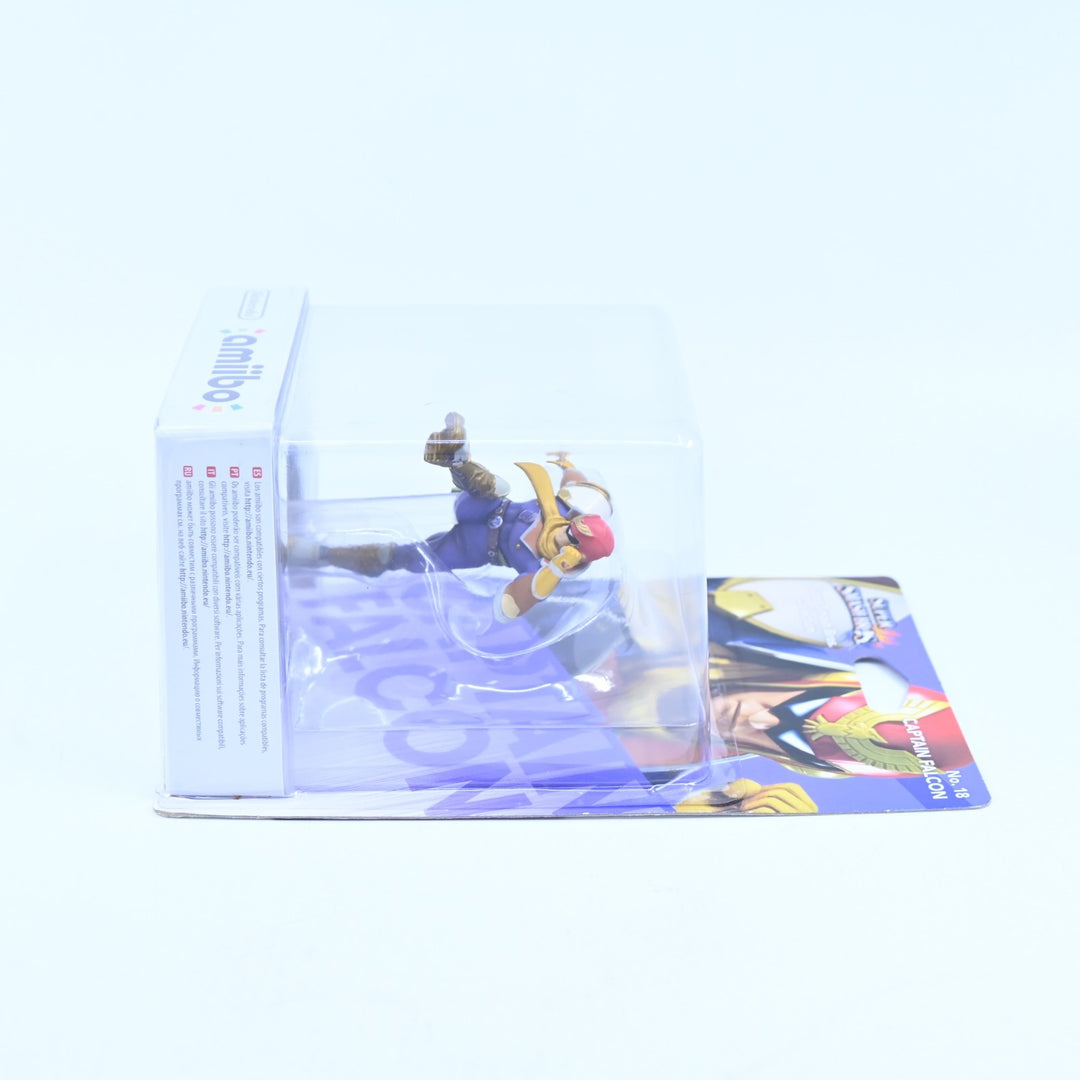 SEALED! Captain Falcon Amiibo No. 18 - Super Smash Bros. Collection - Toy
