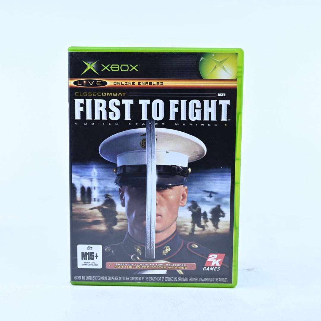 Close Combat: First to Fight- Original Xbox Game - No Manual - PAL - MINT DISC!