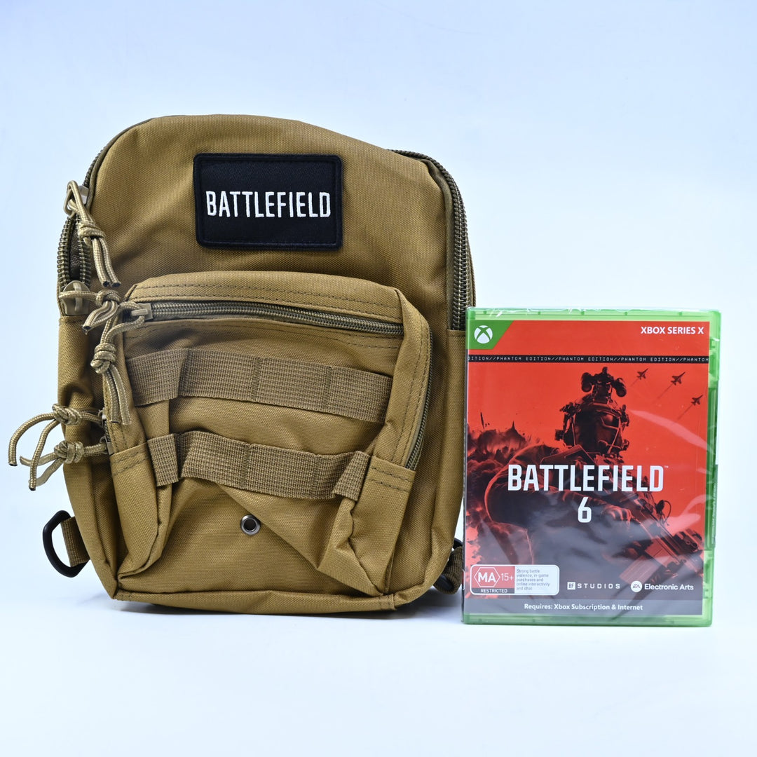 Battlefield 6: Phantom Edition with Bag - Xbox One Game - PAL - FREE POST!