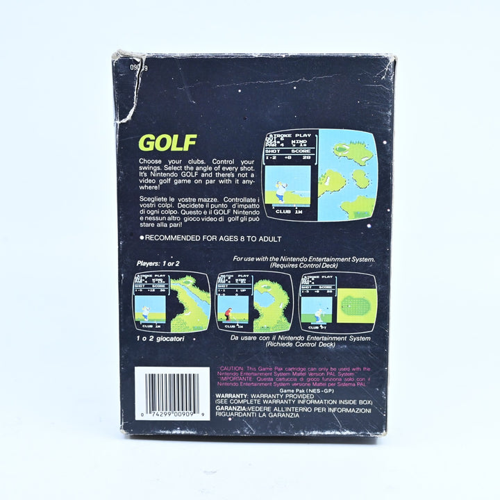 Golf - Nintendo Entertainment System / NES Boxed Game - PAL - FREE POST!