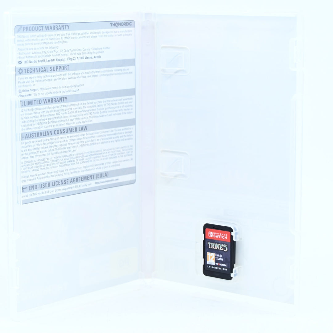 Trine 5: A Clockwork Conspiracy - Nintendo Switch Game - FREE POST!