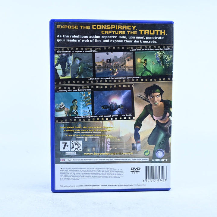 Beyond Good & Evil - Sony Playstation 2 / PS2 Game + Manual - PAL - MINT DISC!