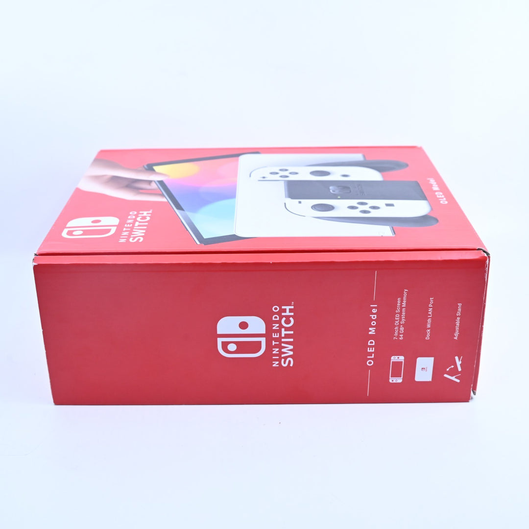 White - Nintendo Switch OLED Boxed Console - PAL - FREE POST!