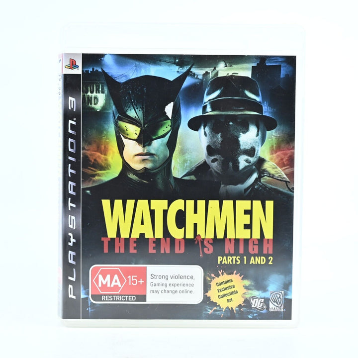 Watchmen: The End is Nigh Parts 1 & 2 - No Manual - Sony Playstation 3 /PS3 Game