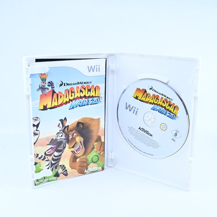 Madagascar Kartz  - Nintendo Wii Game + Manual - PAL - MINT DISC!