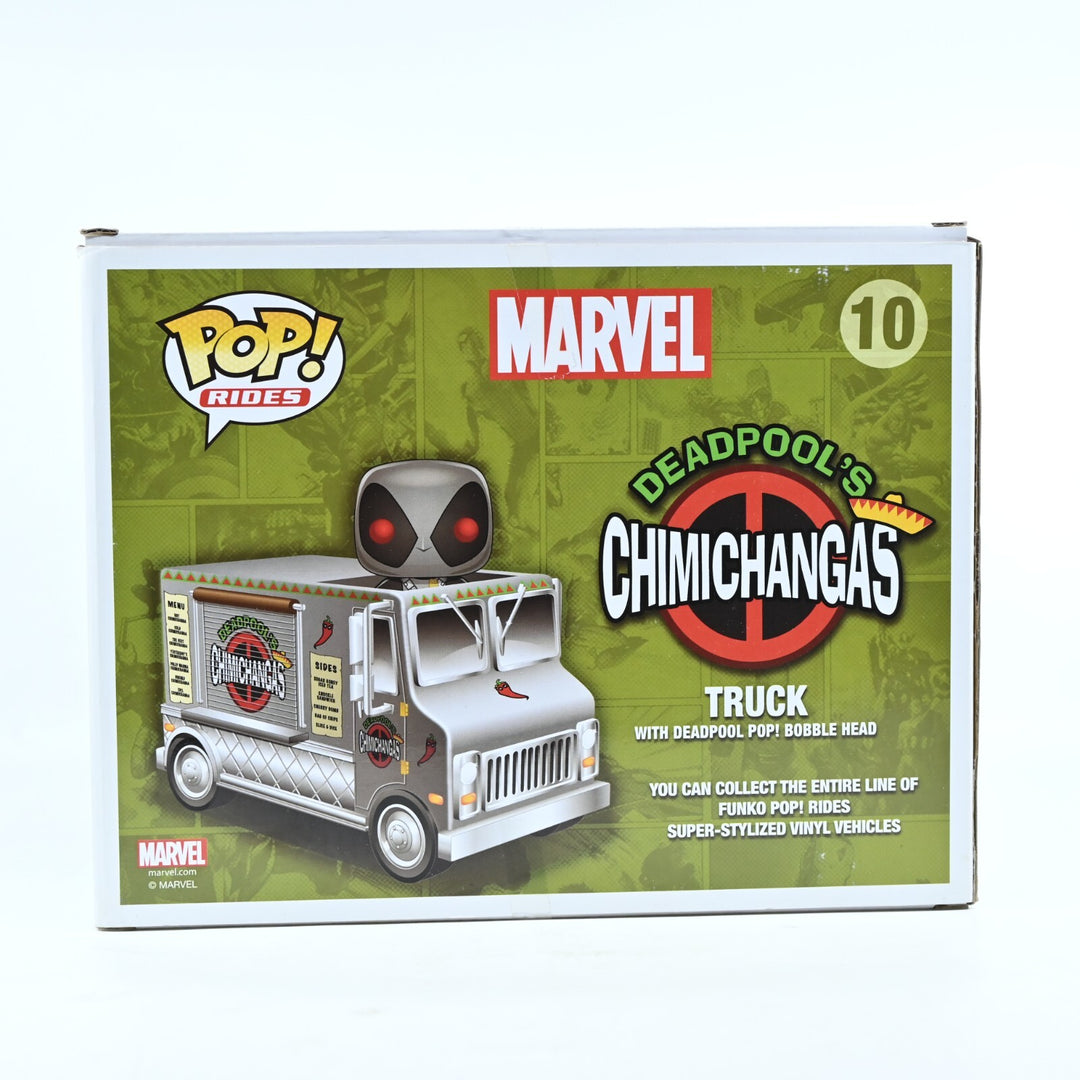 Deadpool's Chimichanga Truck (Silver) - Marvel - Funk Pop Vinyl Marvel Rides #10