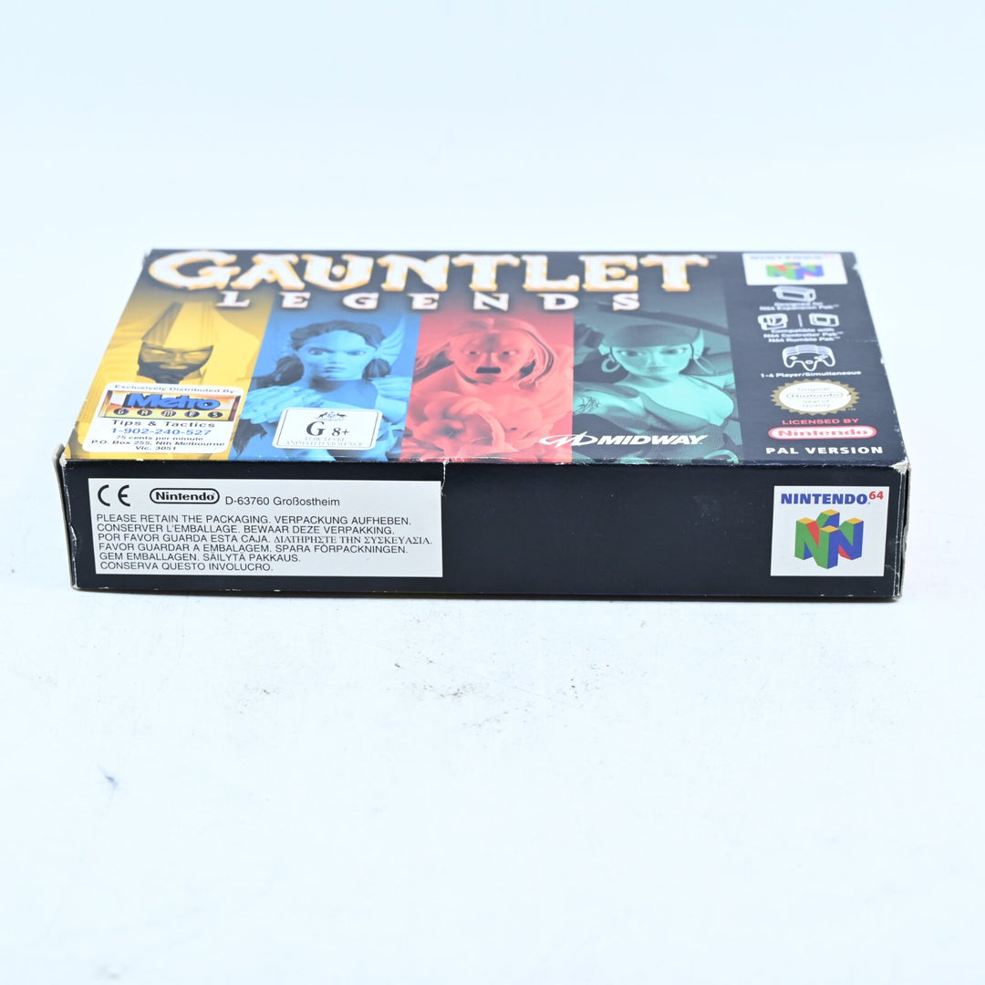 Gauntlet Legends - N64 / Nintendo 64 Boxed Game - PAL - FREE POST!