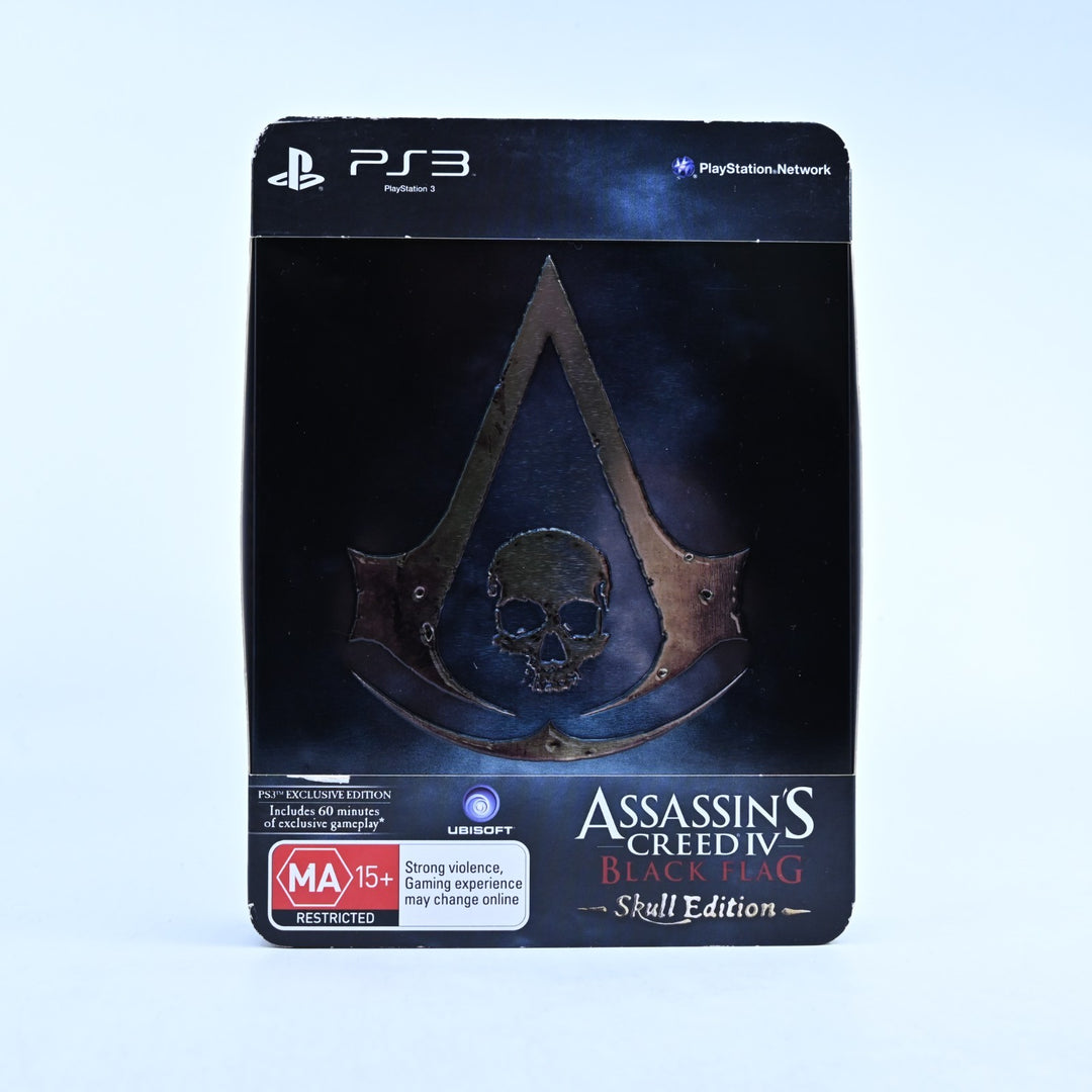 Assassin's Creed IV: Black Flag - Skull Edition - PS3 Game + Manual