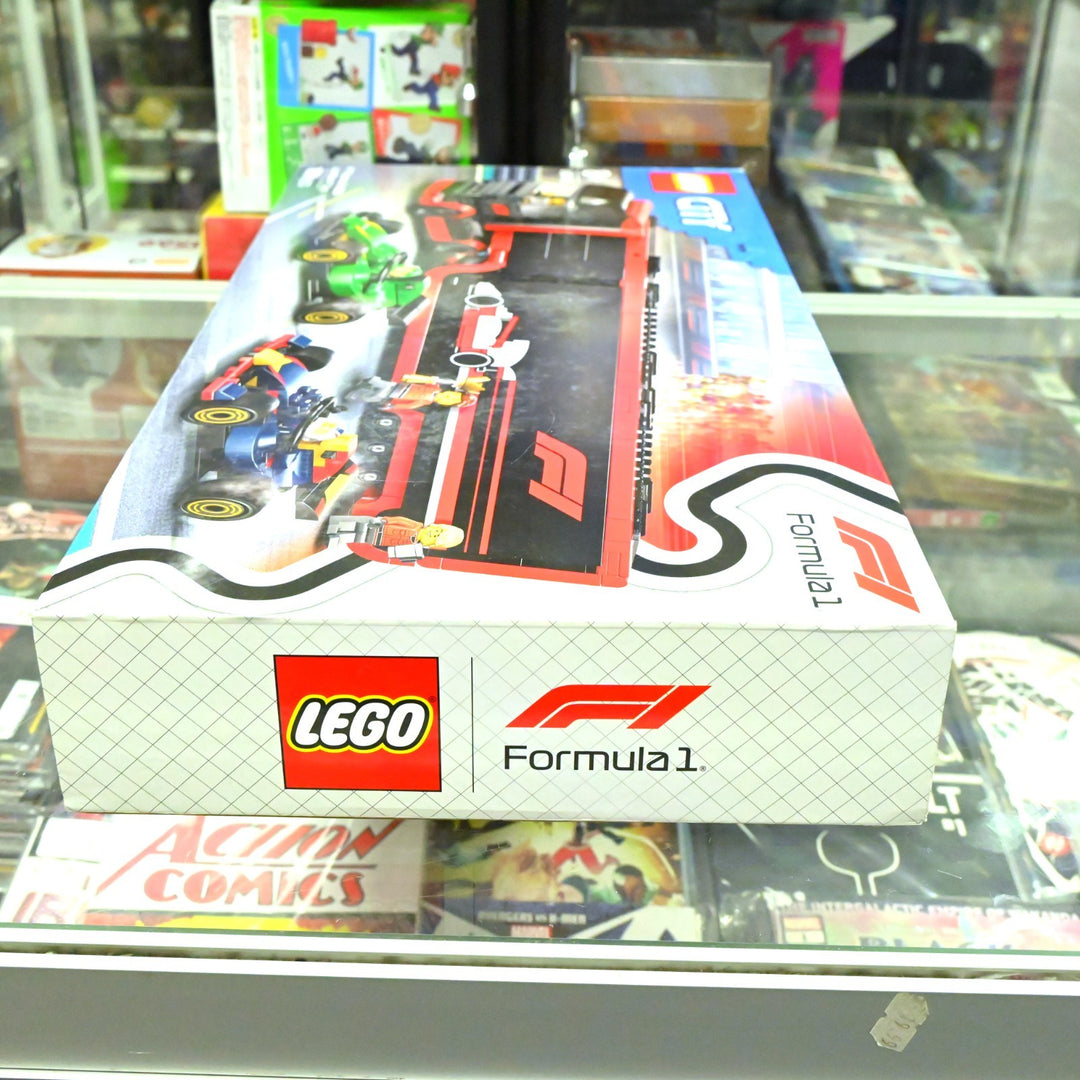 SEALED! LEGO 60445 Lego City - F1 Truck with RB20 & AMR24 F1 Cars - Toy