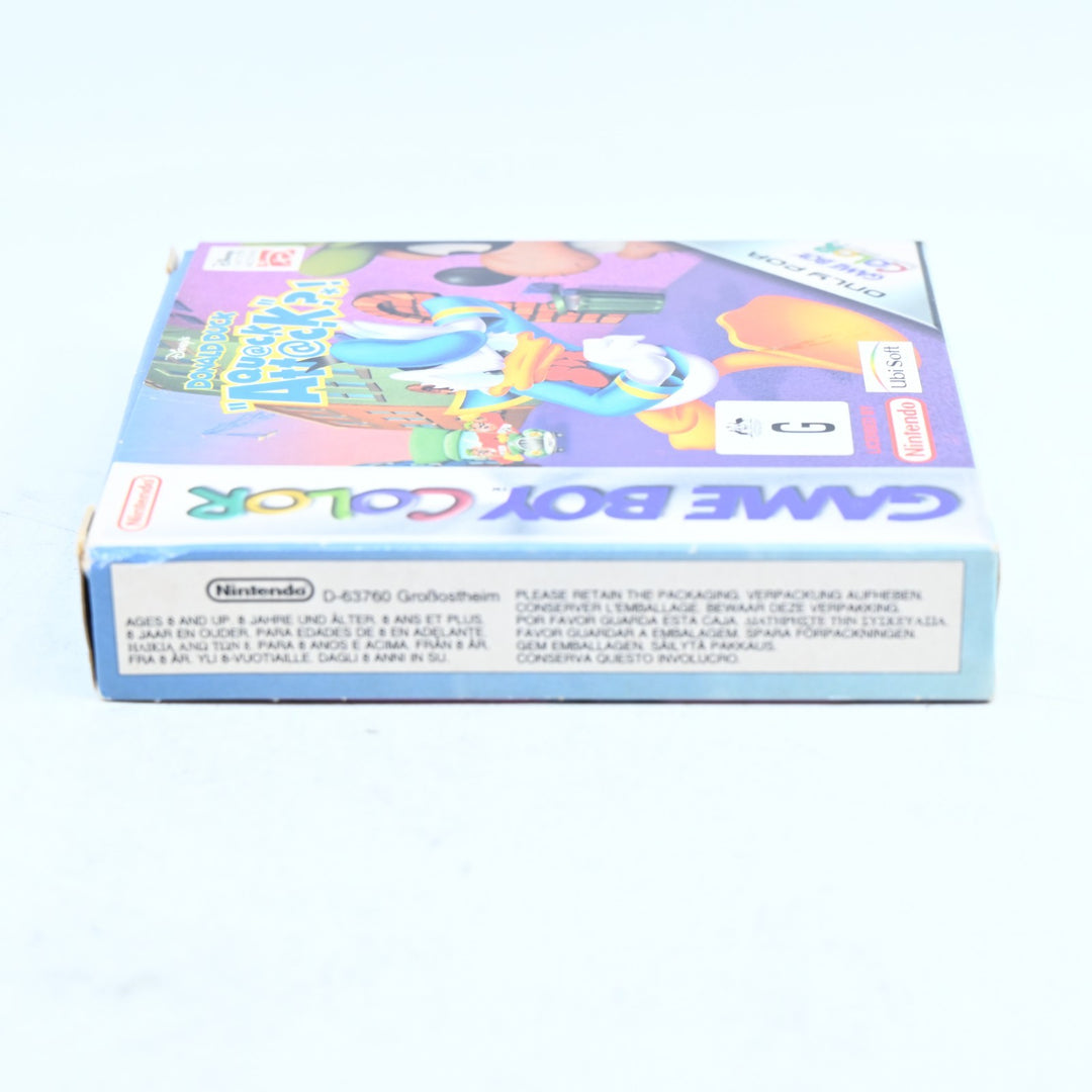 Donald Duck: Quack Attack - Nintendo Gameboy Color Boxed Game - No Manual
