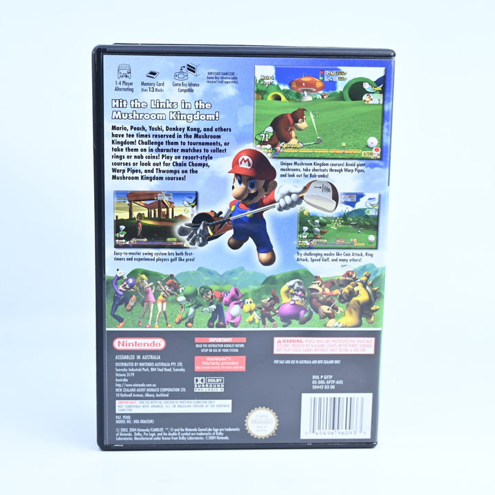 Mario Golf: Toadstool Tour - Nintendo Gamecube Game + Manual - PAL - FREE POST!
