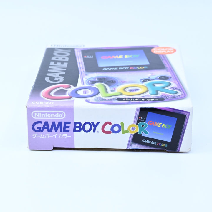 CGB-001 Atomic Purple - Nintendo Gameboy Color Boxed Console - Japanese