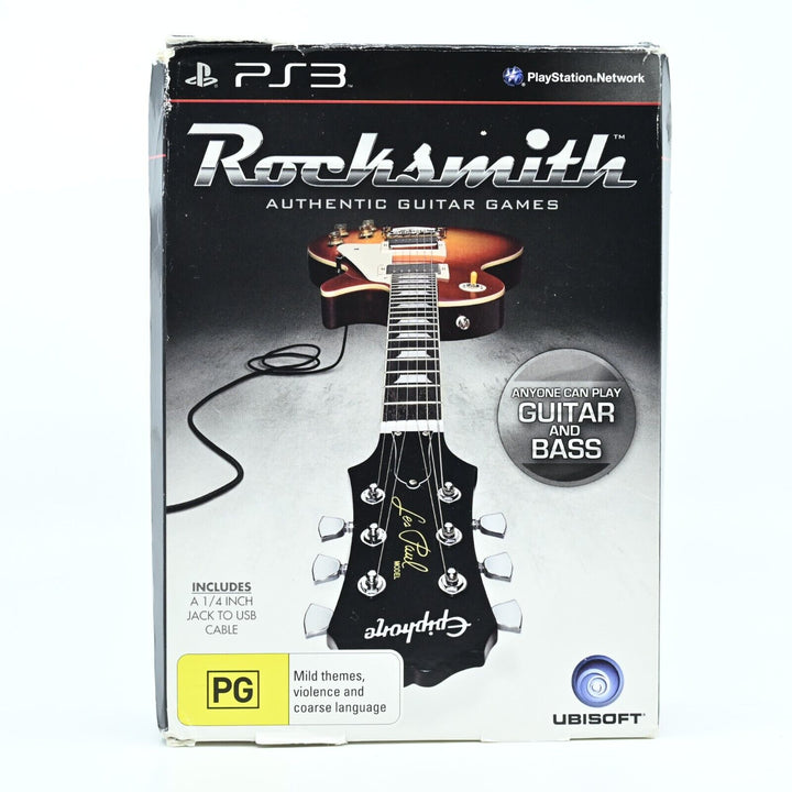 SEALED DISC! Rocksmith Authentic Guitar Games - Sony Playstation 3 / PS3 Game