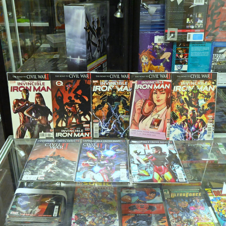 The Invincible Iron Man Civil War II - 7-14 - 1st App Iron Heart - Marvel Comics