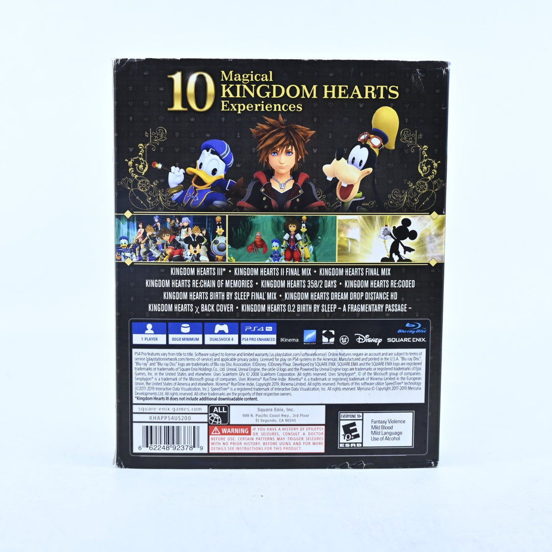 Kingdom Hearts All-In-One Package - Sony Playstation 4 / PS4 Game - MINT DISC!