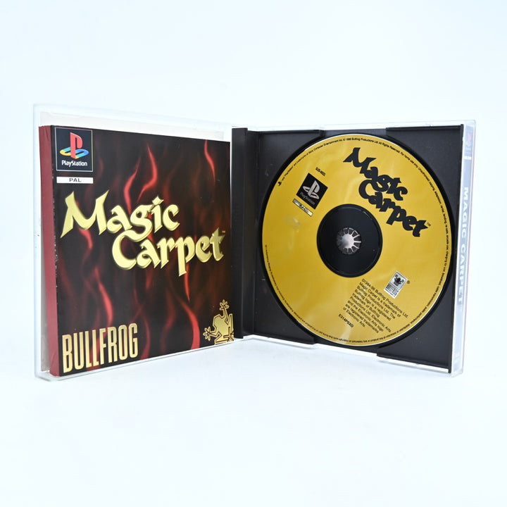 Magic Carpet - Sony Playstation 1 / PS1 Game + Manual - PAL - MINT DISC!