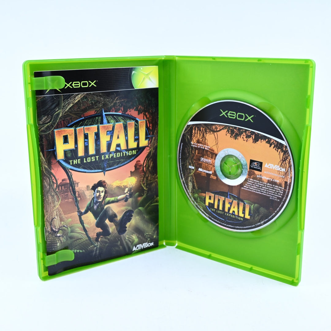 Pitfall: The Lost Expedition - Original Xbox Game - Manual - PAL - FREE POST!