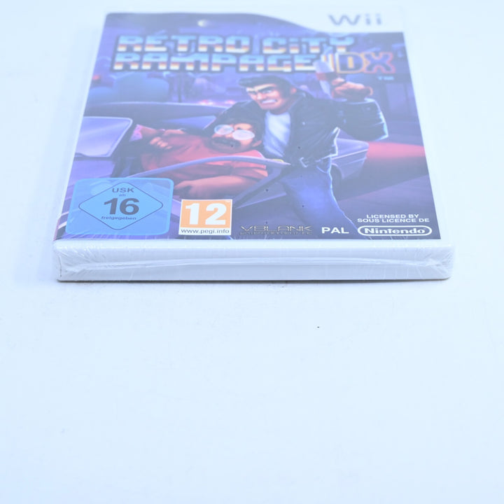 SEALED! Retro City Rampage DX - Nintendo Wii Game + Manual - PAL - MINT DISC!