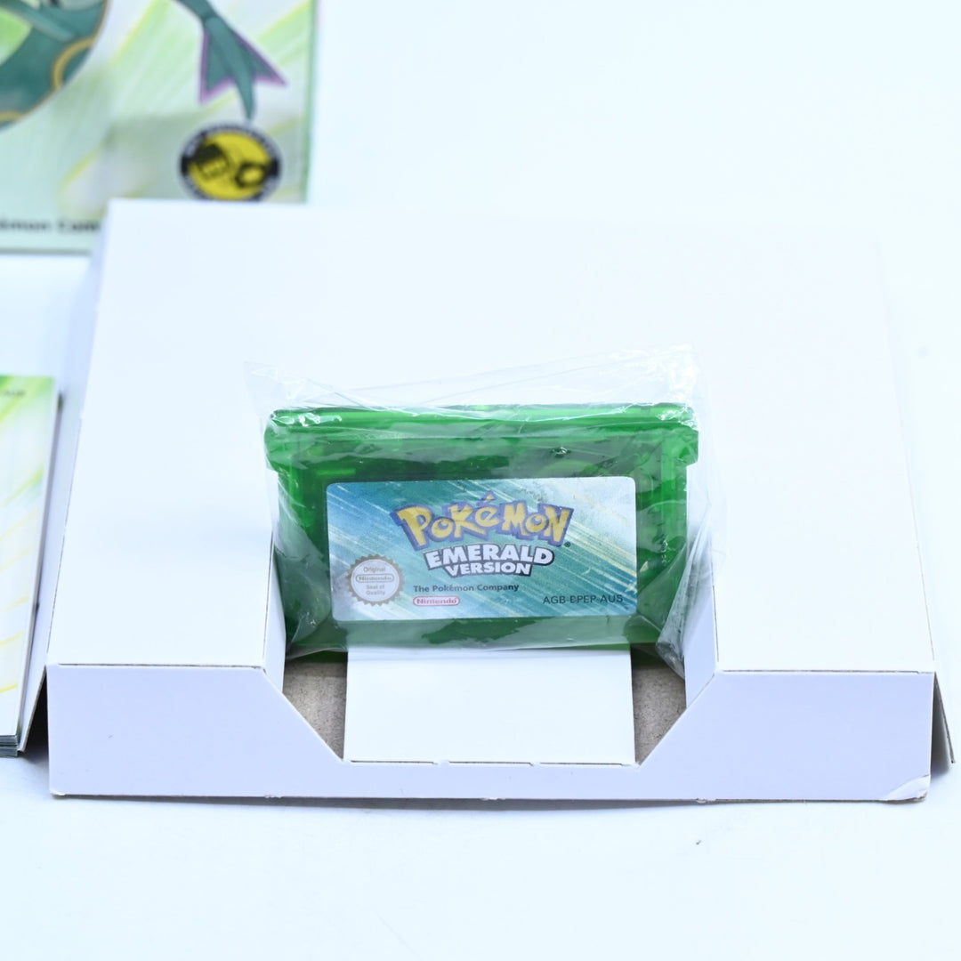 Pokemon Emerald Version - Nintendo Gameboy Advance / GBA Boxed Game - PAL