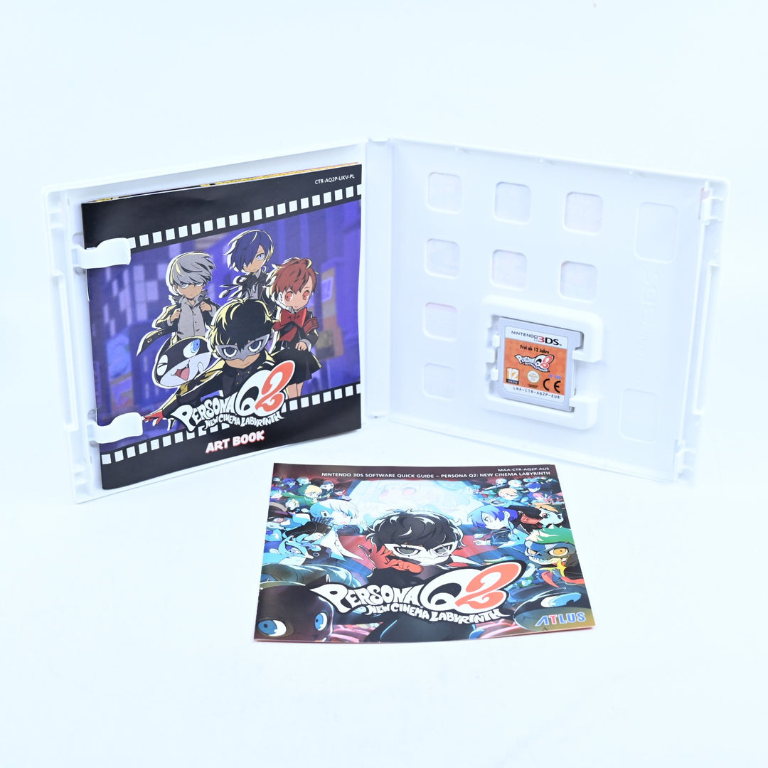 Persona Q2: New Cinema Labyrinth - Nintendo 3DS Game - PAL + Manual
