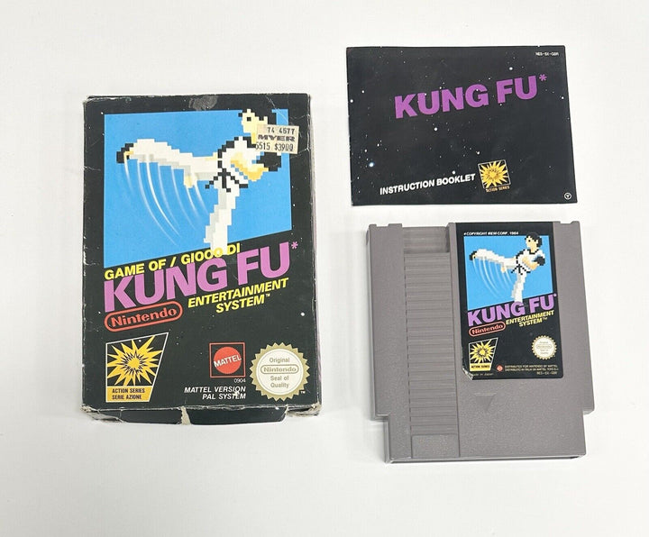 Kung Fu - Nintendo Entertainment System / NES Game - PAL - FREE POST!