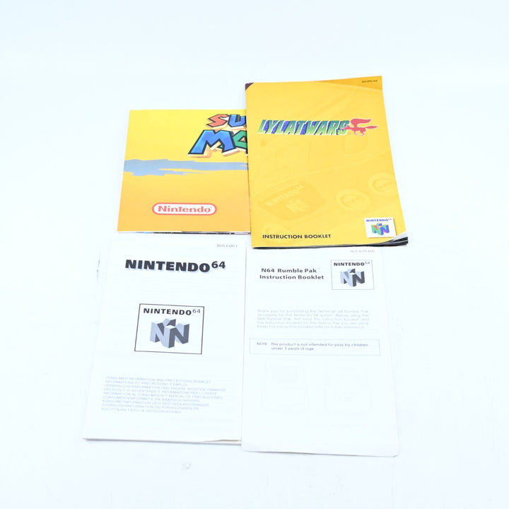 Lylat Wars - N64 / Nintendo 64 Boxed Game + Rumble Pak - PAL - FREE POST!