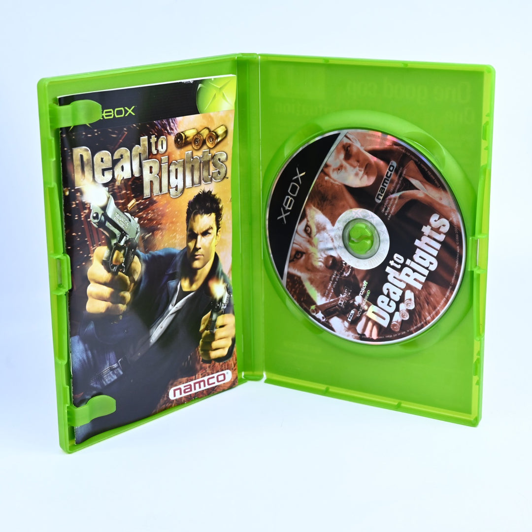 Dead to Rights - Original Xbox Game + Manual - PAL - MINT DISC!