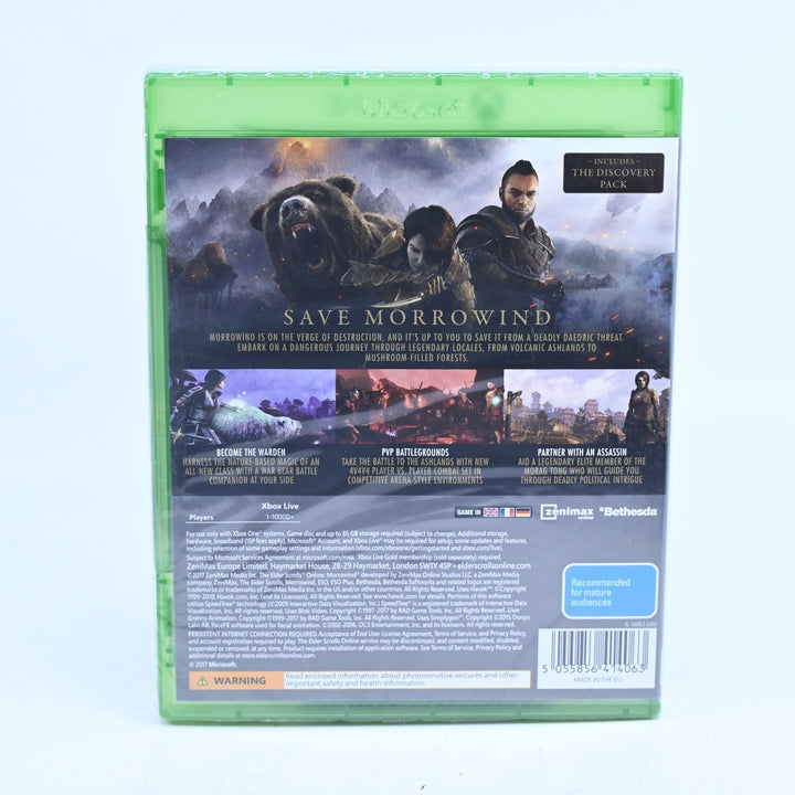The Elder Scrolls Online Morrowind - SEALED! - Xbox One Game - PAL - FREE POST!