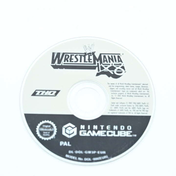 WWE Wrestle Mania x8 - Nintendo Gamecube Game - Disc Only - PAL - FREE POST!