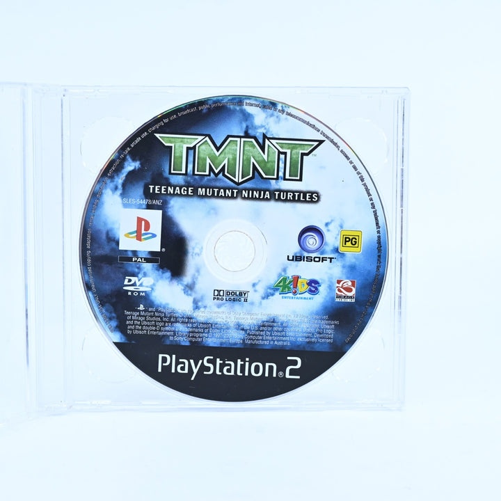 TMNT: Teenage Mutant Ninja Turtles - PS2 Game - Disc Only - PAL - MINT DISC!