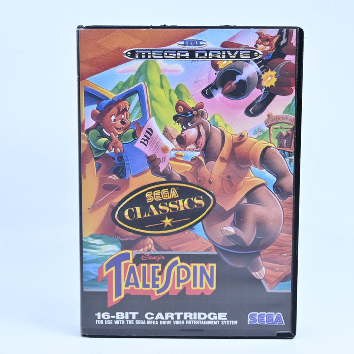 Disney's Tale Spin - Sega Mega Drive Game + Manual - PAL - FREE POST!