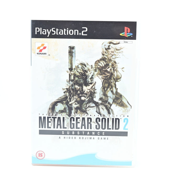 Metal Gear Solid 2: Substance - Sony Playstation 2 / PS2 Game + Manual