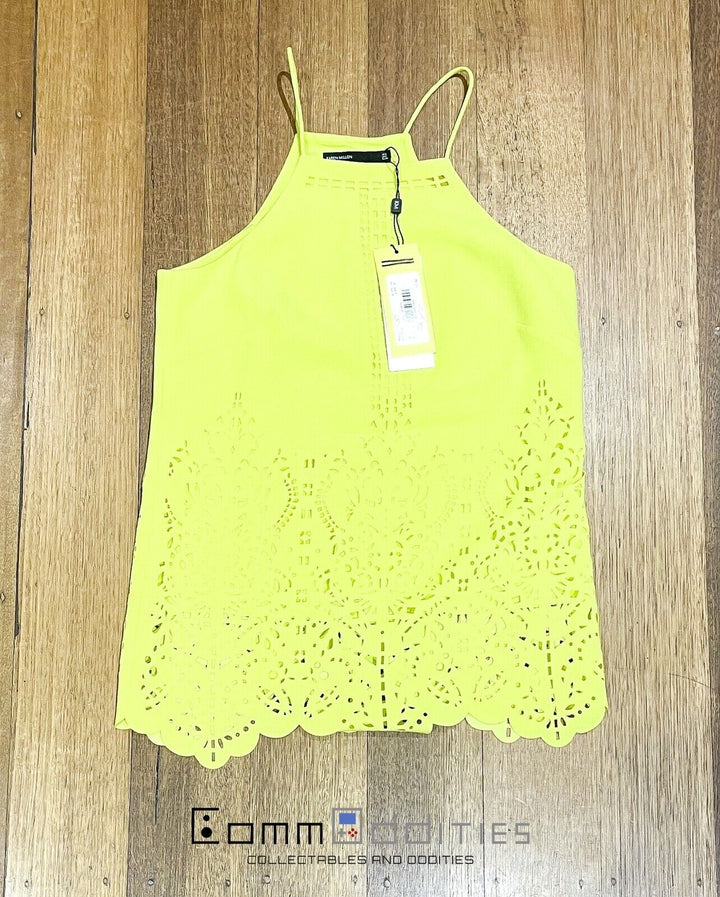 NEW! Karen Millen Sleeveless Top / Blouse with Tags Size 6 RRP $275 - FREE POST!